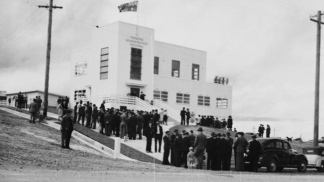 The official opening in the 40s