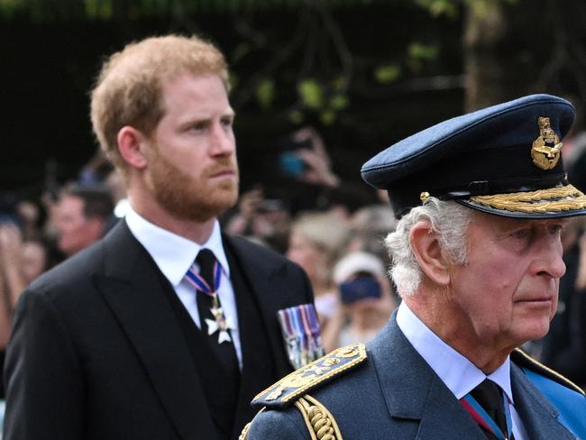 Prince Harry rejected a rare olive branch from King Charles III. Picture: AFP