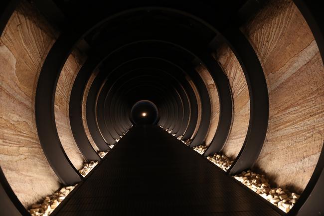 Middle Tunnel. Opening of Siloam a vast new subterranean excavation. Picture: NIKKI DAVIS-JONES