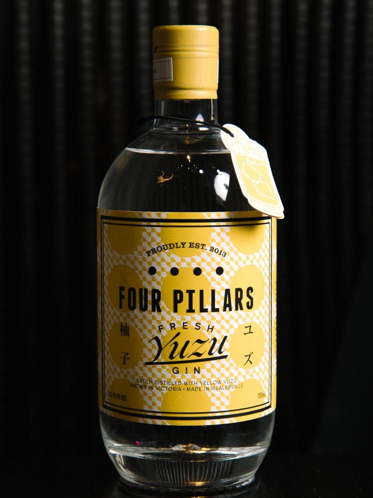 Four Pillars keeps diners hydrated with its fresh yuzu gin.