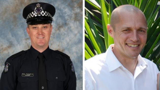 Constable Glen Humphris and Senior Constable Kevin King.