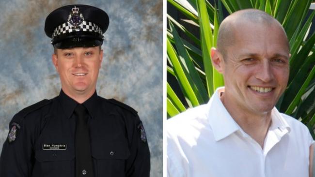 Constable Glen Humphris and Senior Constable Kevin King.