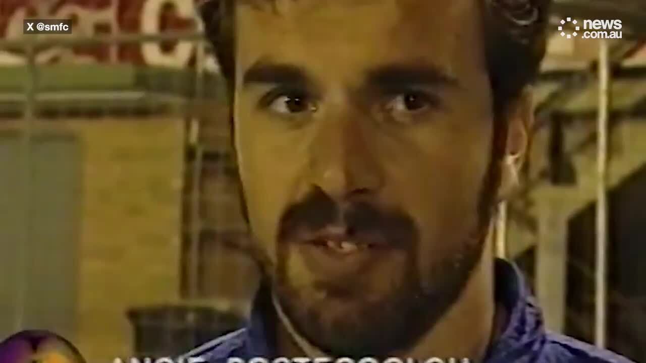 Postecoglou unrecognisable in amazing tribute video
