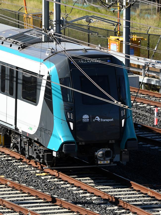 Commuters have been reporting violent shaking on Metro trains. Picture: Joel Carrett