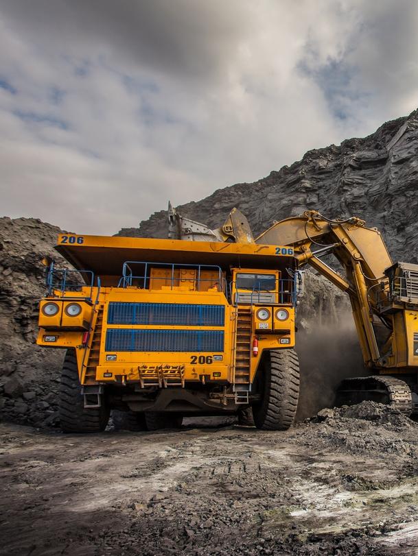 The mining industry is recovering.