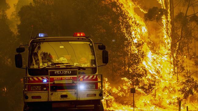 Five bushfires are currently at emergency warnings. Picture Gary Ramage