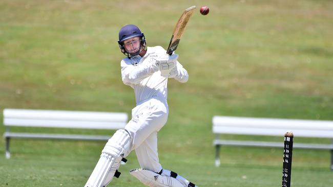 Harley Malpass, Iona College, in counter attack. Picture, John Gass