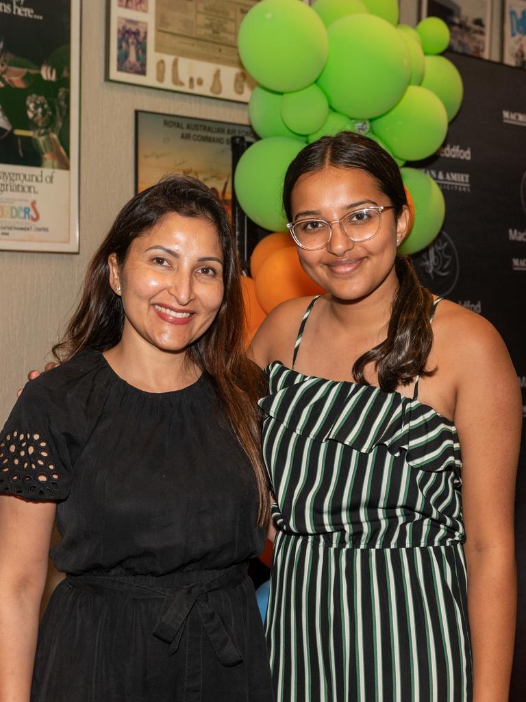 Ritu Rana and Sanvi Rana at the 75th Mackay Eisteddfod 2022.Picture: Michaela Harlow