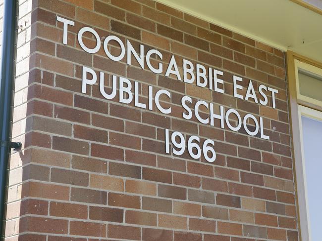 Students at Toongabbie East Public School were asked to stay home this week due to Covid cases at the school, but have now resumed normal classes. Picture: David Swift