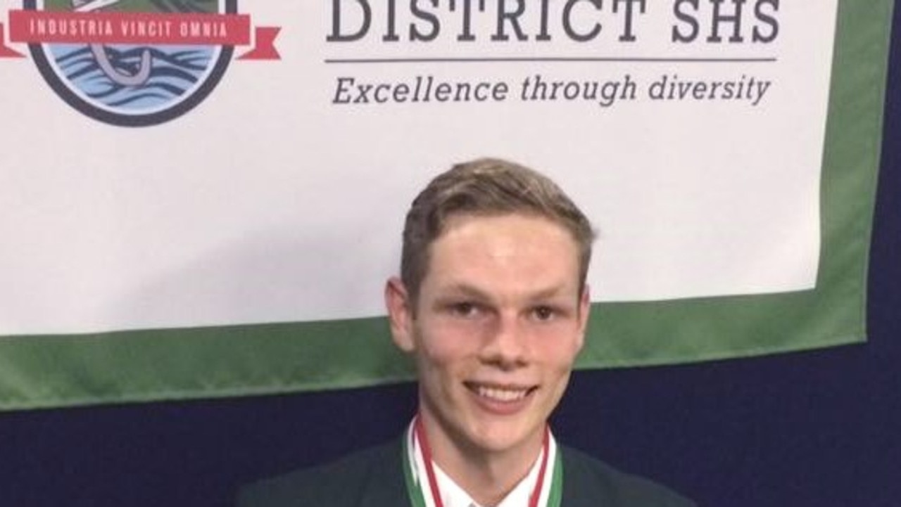 Noosa District High School 2016 Dux Matt Craigie