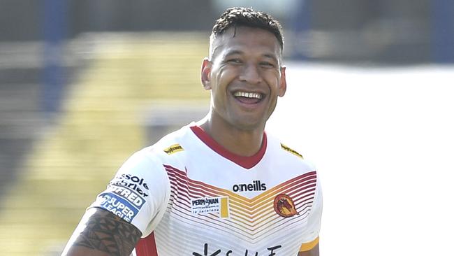 Israel Folau wants to play for the Southport Tigers. Picture: George Wood/Getty Images