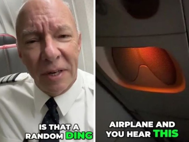 Dings on flights, explained by a pilot.