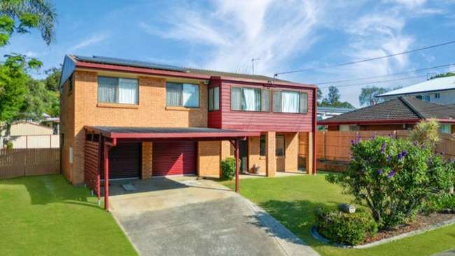 45 Carribean Drive: One of the many homes up for sale in Slacks Creek, where median house prices have risen by more than 20 per cent and median unit prices have risen by 47.2 per cent.