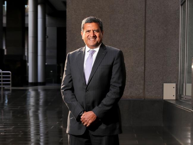 19/08/2019: Newcrest CEO Sandeep Biswas in Melbourne. Stuart McEvoy/The Australian.