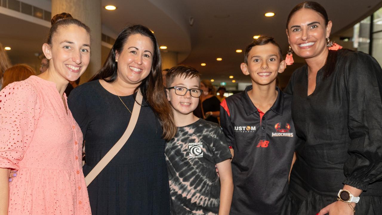 Annette Deguara, Tanya Hamilton, Kieran Hamilton, Lachlan Ware and Lisa-Marie Ware at the 76th Mackay Eisteddfod Monday 2 October 2023 Picture: Michaela Harlow