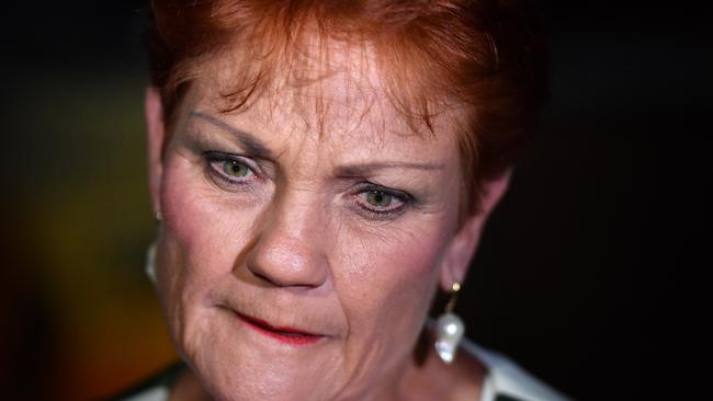 One Nation leader Senator Pauline Hanson. Picture: AAP Image/Mick Tsikas