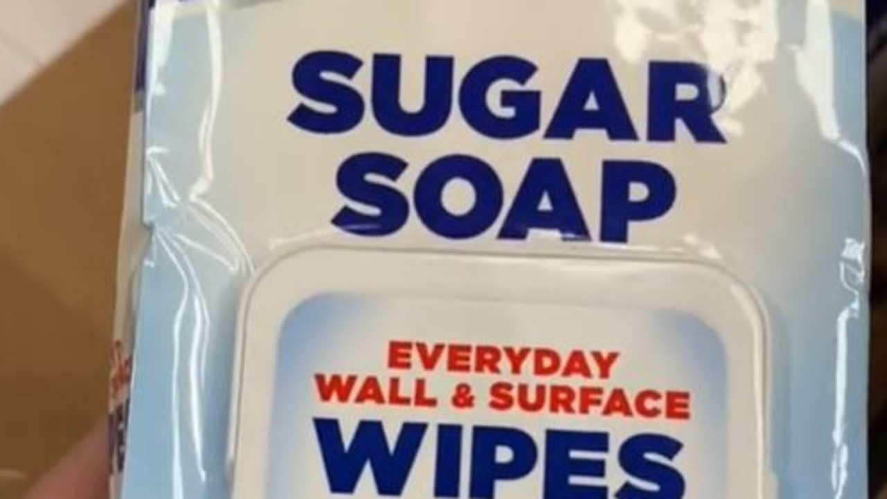 Selleys Sugar Soap Wall & Surface Cleaning Wipes