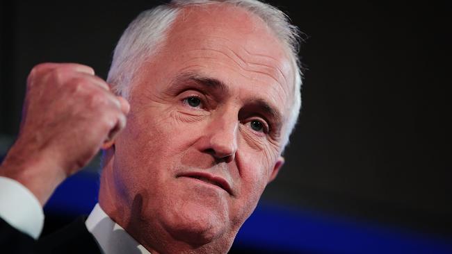 Malcolm Turnbull believes a cut in company tax would stimulate his jobs and growth mantra. Picture: Stefan Postles/Getty Images