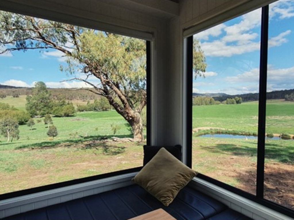 Tiny house ‘Robert’ in the Canberra wine region. Picture: In2theWild