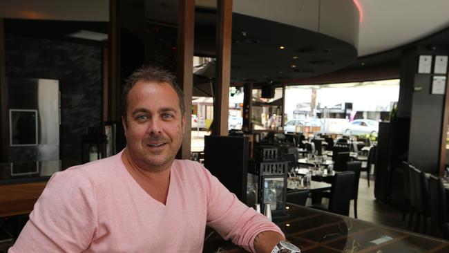 Patrick Gennari, who owns Loose Moose, the Roosevelt Lounge bar, Koi and Glass restaurant, is playing the waiting game, like many working in hospitality. Picture: Glenn Hampson