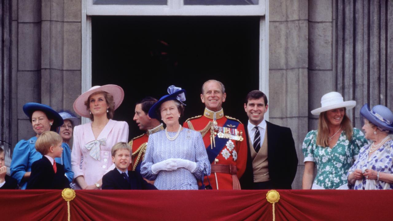 Trooping the Colour ceremony in 1989. Picture: David Levenson/Getty Images