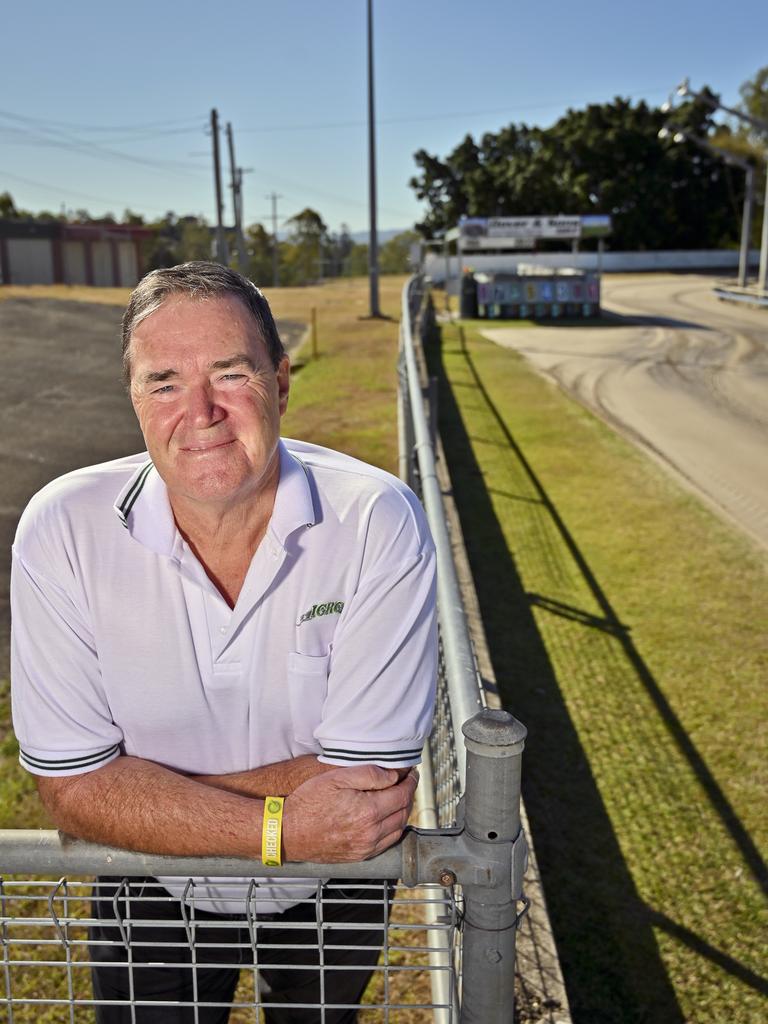 Ipswich Greyhound Racing Club president Colin Fry. Picture: Cordell Richardson