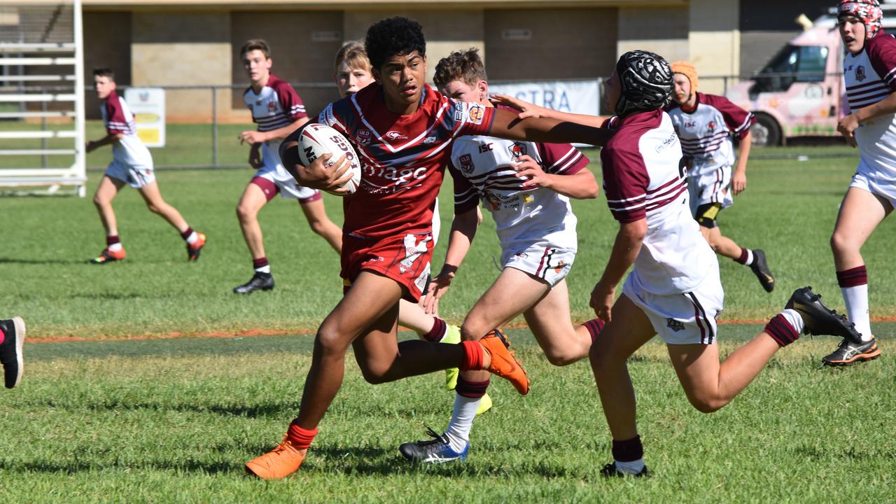 Wallumbilla-Surat Redbulls v Redcliffe Dolphins U16. Adrian Vowles Cup 2020.
