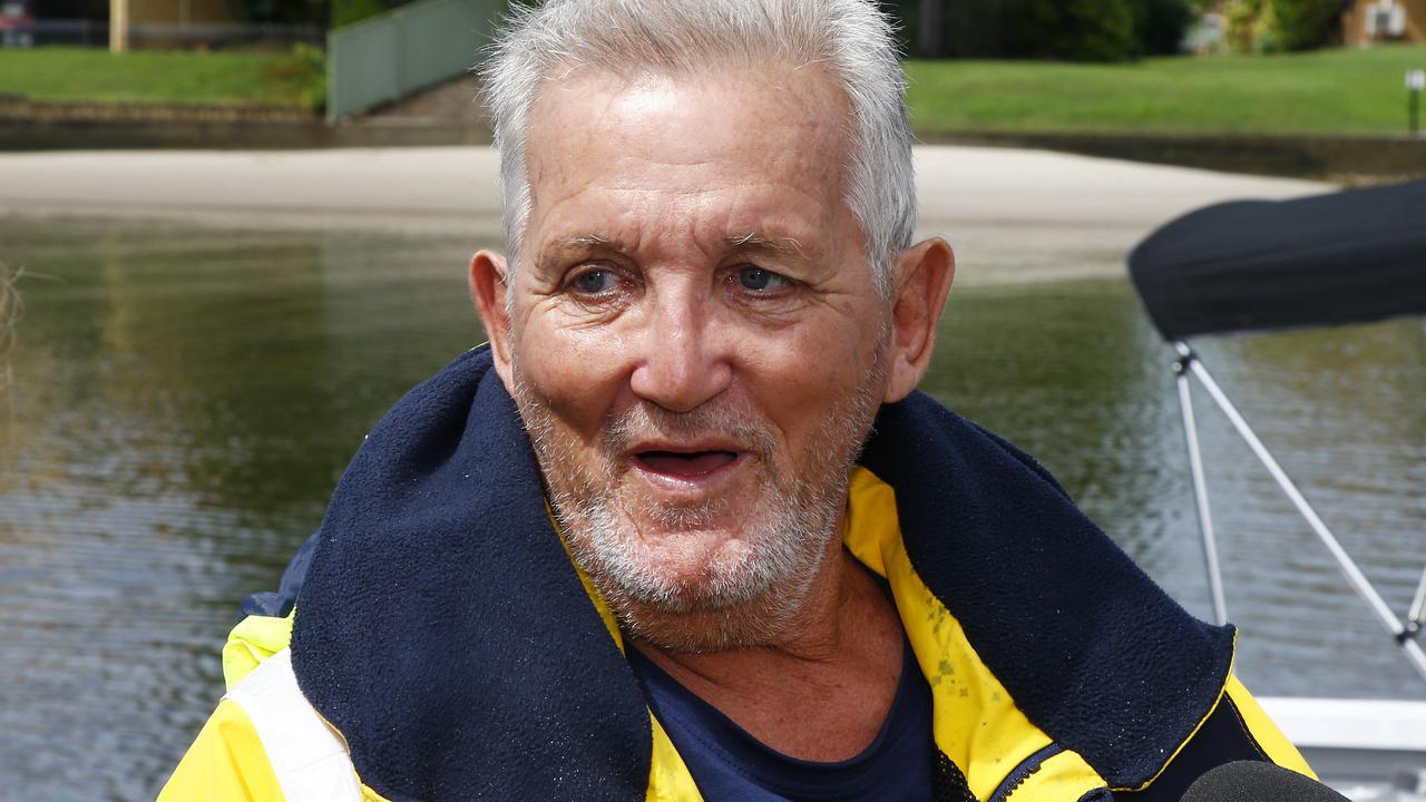 Catamaran skipper David Crossley helped a man badly injured in a crash on the Gold Coast Broadwater. Picture: NCA NewsWire/Tertius Pickard