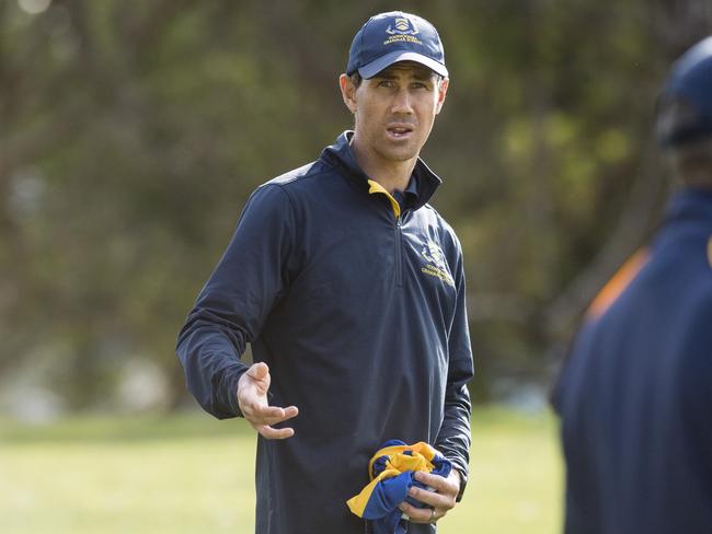 TGS1st XV head coach Scott Gale as the team train in preparation for the O'Callaghan Cup, Tuesday, August 15, 2023. Picture: Kevin Farmer