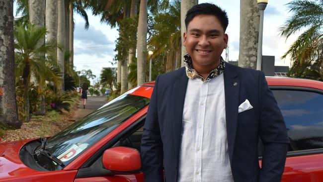 Juan Delosreyes at the Mackay State High School formal at the MECC, on Wednesday November 18. Picture: Zizi Averill