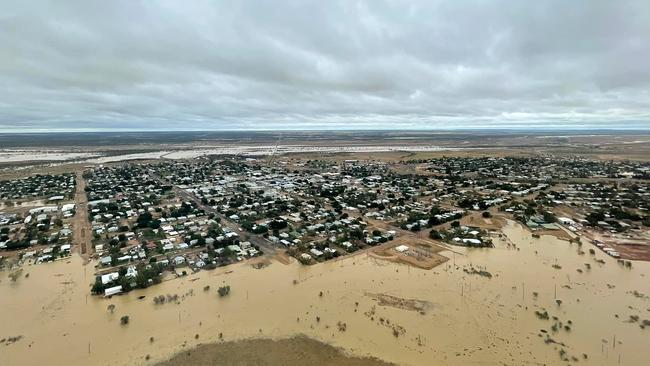 In 2022 Longreach recorded its largest rain totals since 1989. Picture: Queensland Helicopters