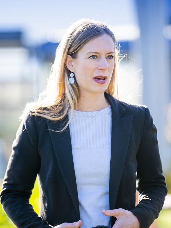 Labor Leader Rebecca White. Picture: RICHARD JUPE