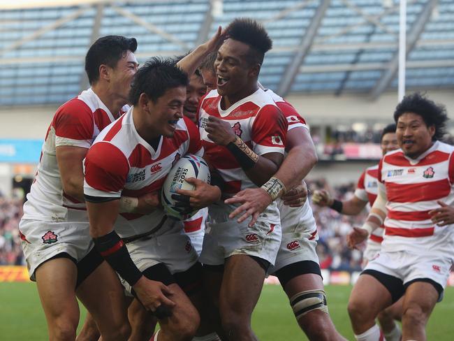 The Springboks just couldn’t shake off the Japanese.