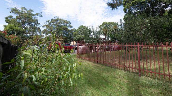 13 Armidale Cres view from the backyard over the fence to Oakhill College. Picture / Monique Harmer