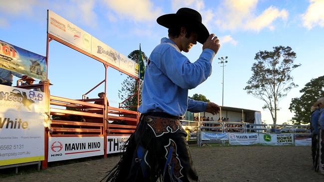 Champion Australian bull rider Cliff Richardson.