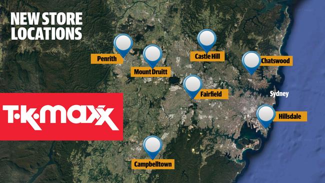 Discount giant TK Maxx lands in Sydney tomorrow – Here's how you can save