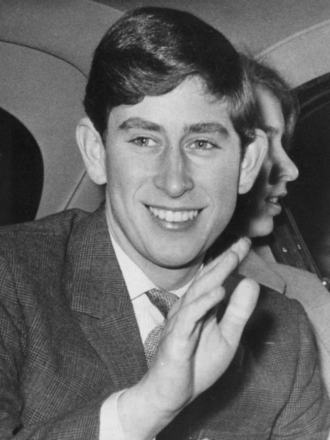 Prince Charles at the Timbertop campus of Victoria's Geelong Grammar School in 1966. Picture: Supplied