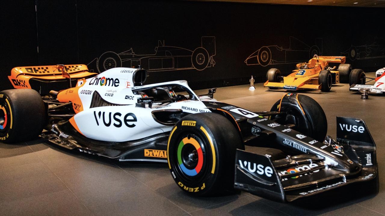 The one-off McLaren livery for the Monaco Grand Prix