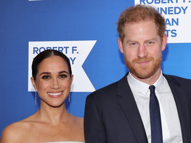 Meghan, Duchess of Sussex and Prince Harry, Duke of Sussex. Picture: Mike Coppola/Getty