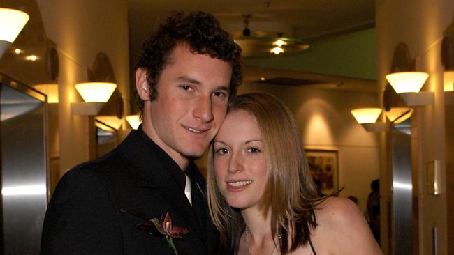 MAY 28, 2005: Reporter: Jasmine Griffiths. Hillcrest Christian College formal at the Crowne Plaza, Surfers Paradise. Sean Barry 17 years and Bianca Sathicq 17 years. PicFiona/Harding