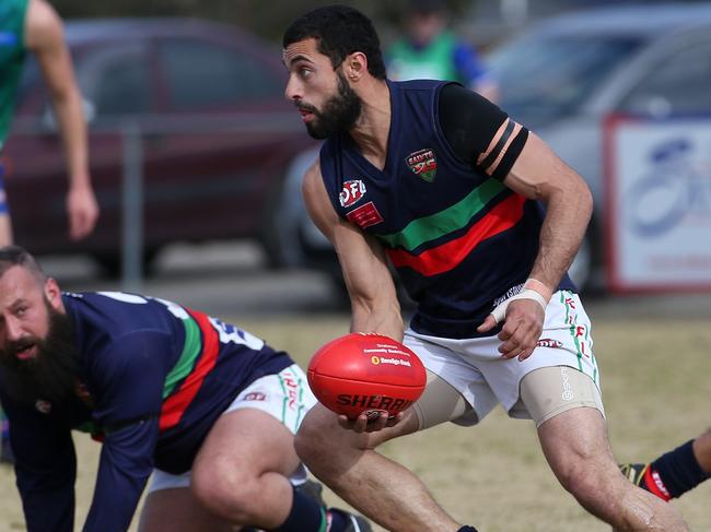 Tamer Abdallah has claimed Northern Saints’ past two best-and-fairests. Picture: Hamish Blair