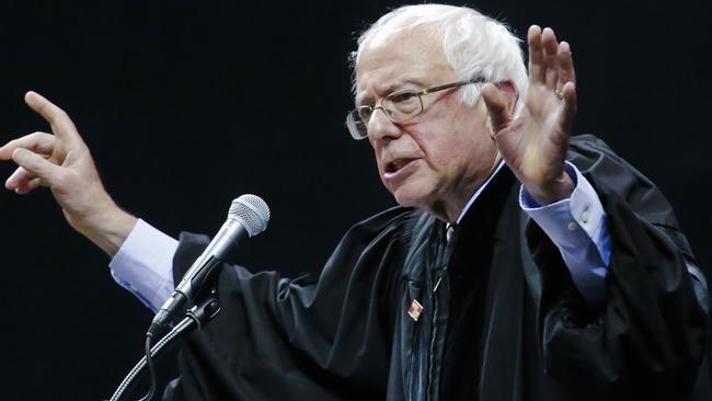 US senator Bernie Sanders has congratulated Jeremy Corbyn for exceeding expectations in the UK election. Picture: AP/Bebeto Matthew.