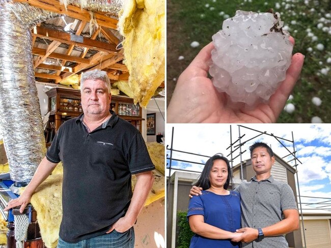 Residents waiting for repairs one year on from Springfield Lakes hailstorm.