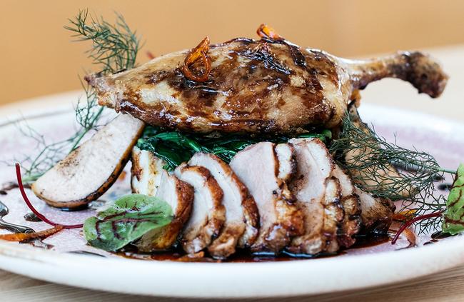 Traditional favourites and contemporary fare await diners.