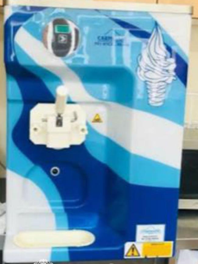 Police are investigating an incident in Adelaide last week where a man used three stolen credit cards to purchase an ice cream machine. Picture: SAPOL