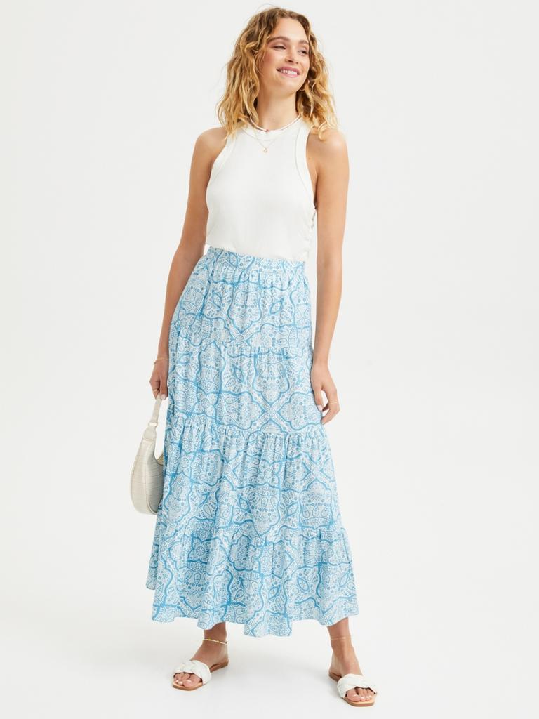 Sportsgirl Lucille Linen Skirt