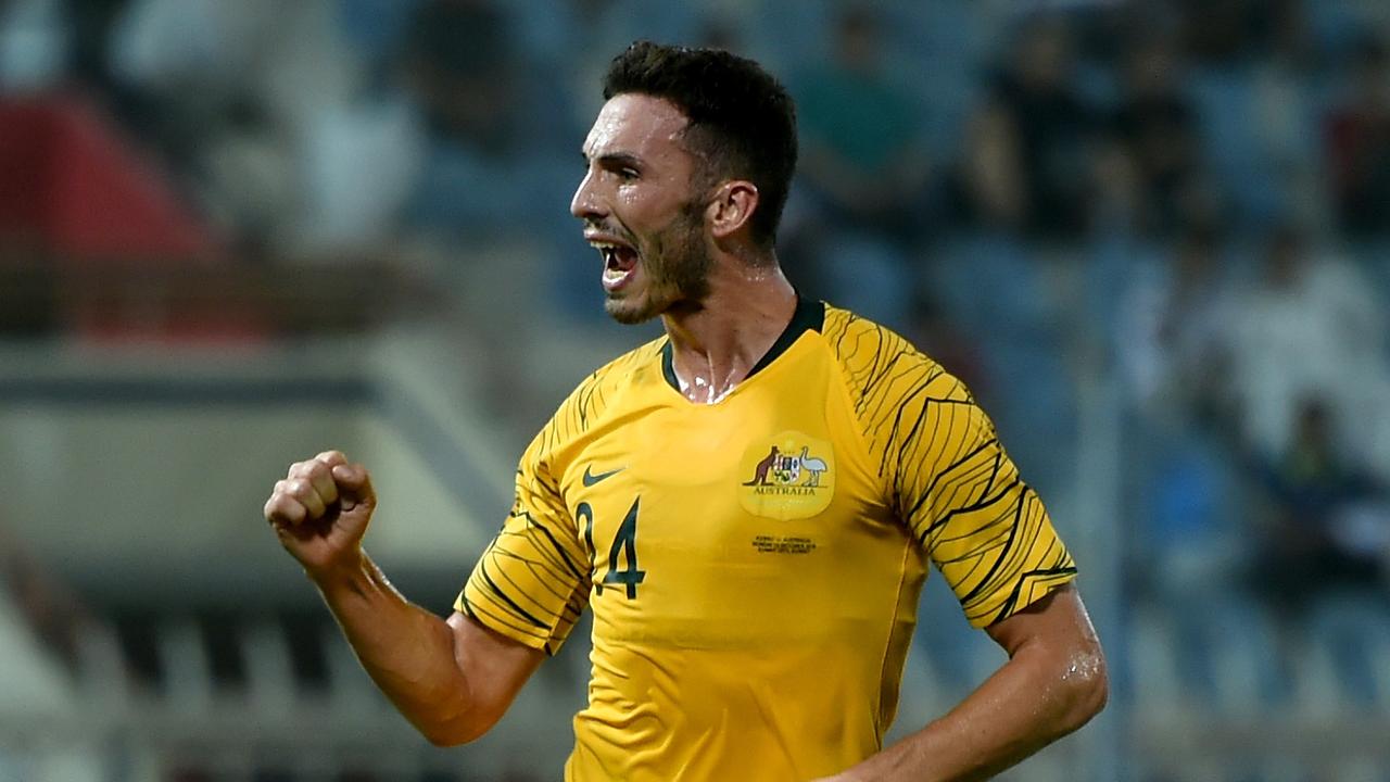 Apostolos Giannou has been left out of the Socceroos squad despite scoring last game.