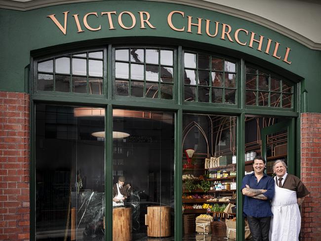 Victor Churchill owners Anthony and Victor Puharich. Picture: Paul Gosney.