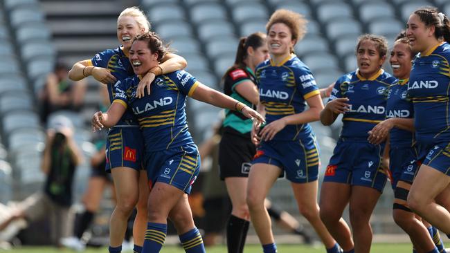 Kennedy Cherrington led from the front and scored a crucial try that helped them sneak into last year’s finals. Picture: Brendon Thorne/Getty Images