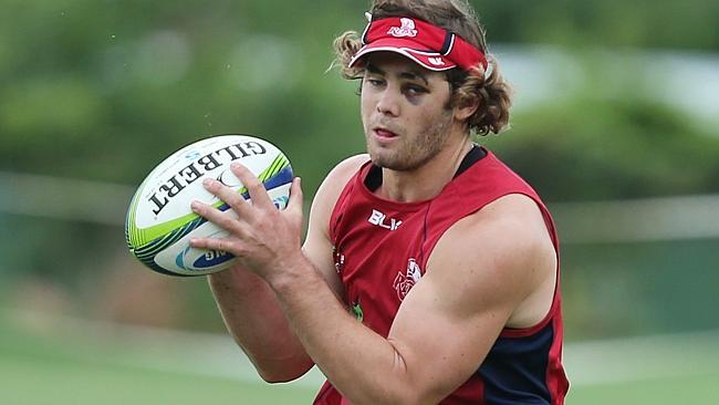 Liam Gill during a Reds training session at Northwood School in Durban, South Africa.